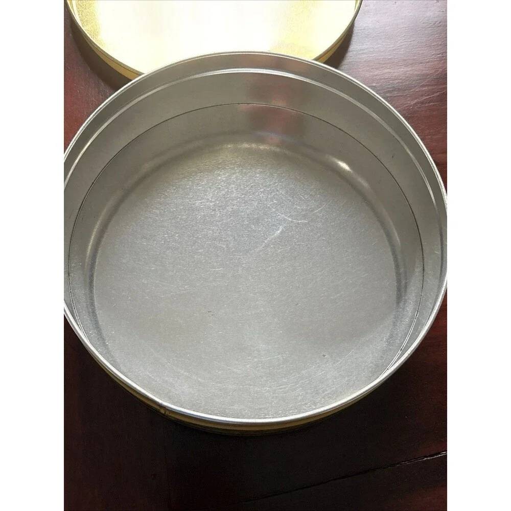 Vintage Floral Hallmark Tin Container 10